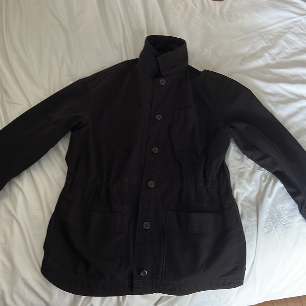 Everlane black chore jacket/shirt jacket